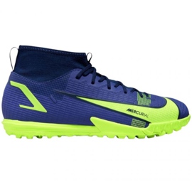 Pantofi de fotbal Nike Mercurial Superfly 8 Academy Tf Jr CV0789 474 multicolor albastru