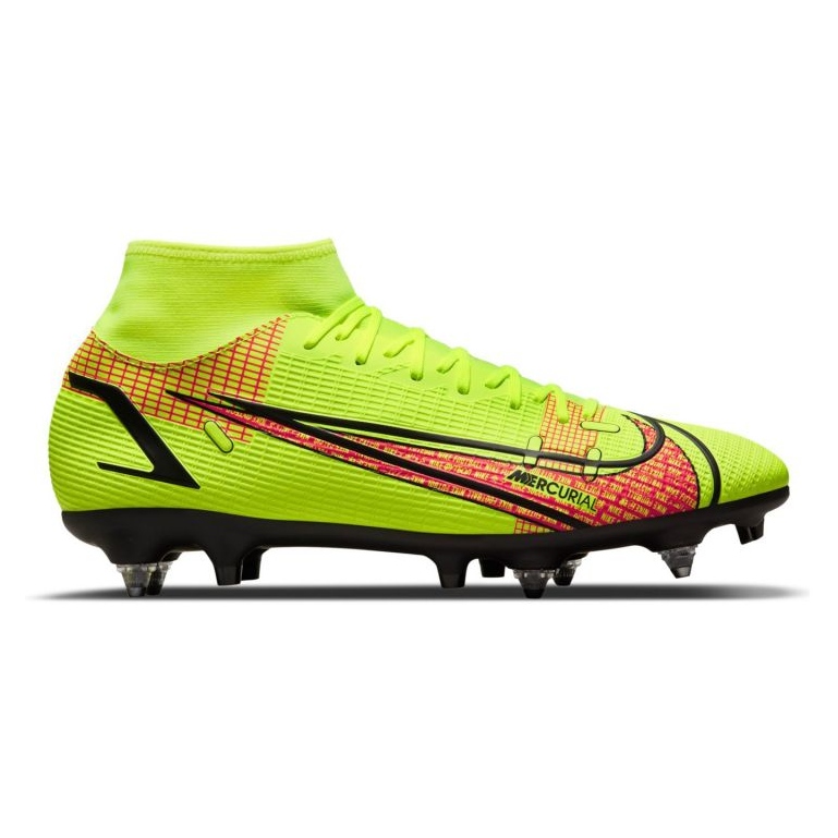 Pantofi de fotbal Nike Mercurial Superfly 8 Academy SG-Pro Ac M CW7432-760 verde verde