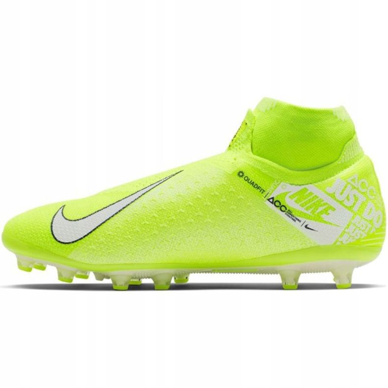 Pantofi de fotbal Nike Phantom Vsn Elite Df Ag Pro M AO3261-717 galben