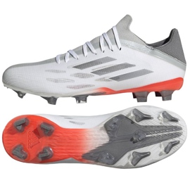Ghete de fotbal Adidas X Speedflow.2 Fg M FY3287 gri, alb gri