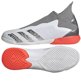 Ghete de fotbal Adidas Predator Freak.3 Ll In M FY7823 gri, alb gri