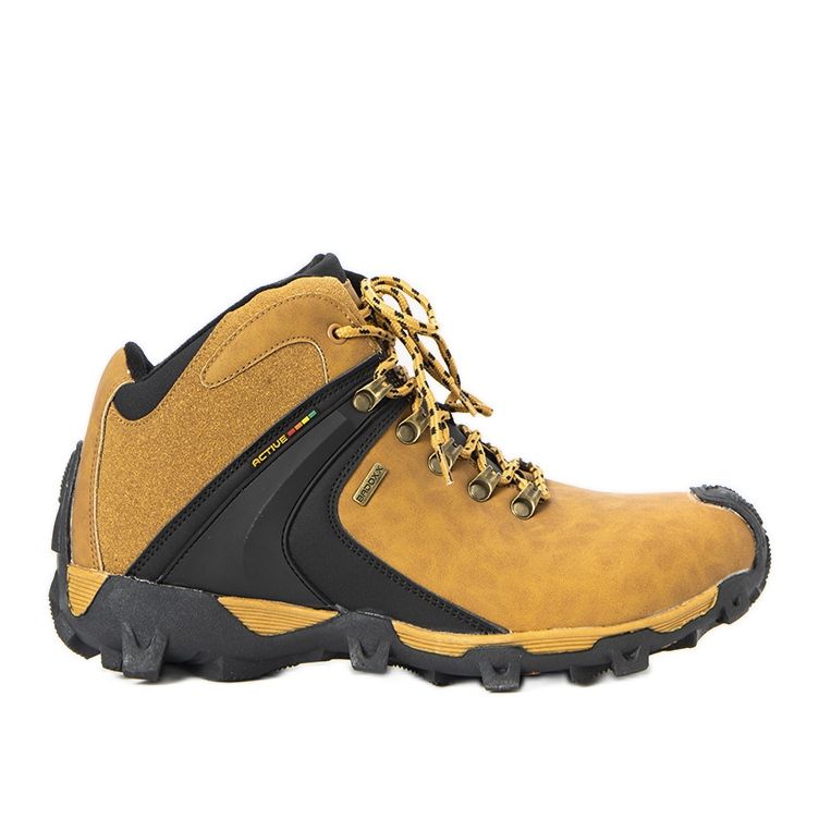 Pantofi sport izolați pentru bărbați Barry, camel galben Pantofi sport izolați pentru bărbați Barry, camel galben