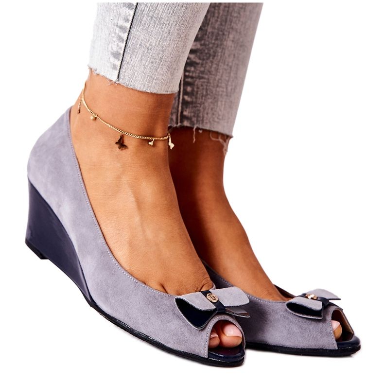 Pompe Clasice Pe Pană Monnari 0500-M12 Gri