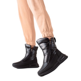 Weide Cizme de zăpadă negre casual negru