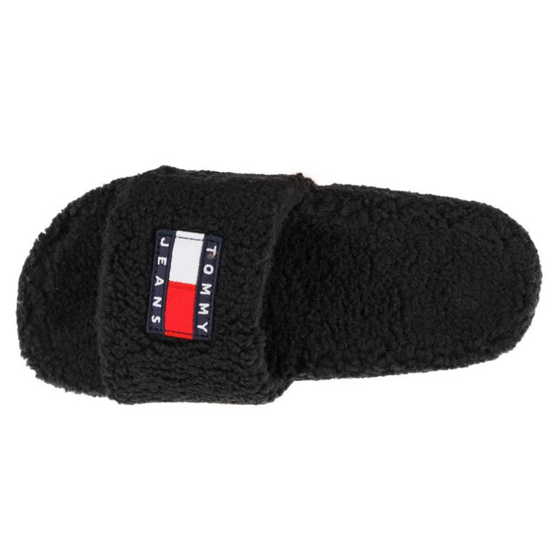 Tommy Hilfiger Flag Pool Slide W EN0EN01602-BDS negru