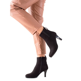 Gogo Cizme calde pe toc inalt negru Gogo Cizme calde pe toc inalt negru
