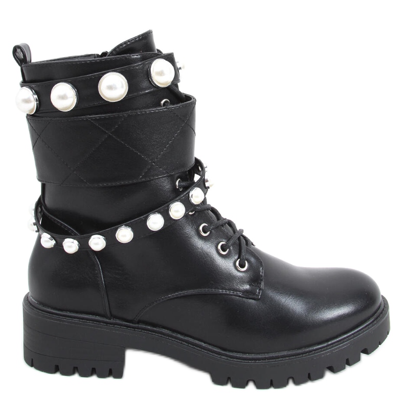 Cizme Alex Black perle negru Cizme Alex Black perle negru