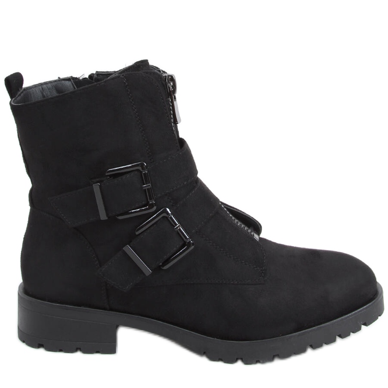 Cizme militare Vera Black negru