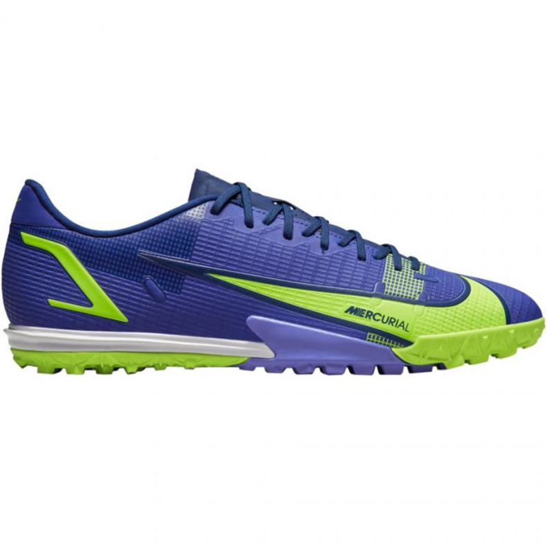 Pantofi de fotbal Nike Mercurial Vapor 14 Academy Tf M CV0978 474 albastru verde albastru