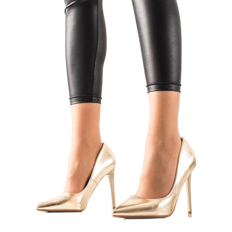 Seastar Tocuri înalte elegante de aur Seastar Tocuri înalte elegante de aur