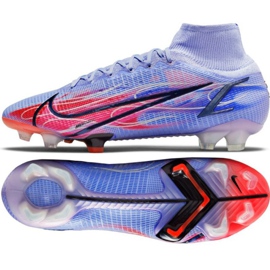 Pantofi de fotbal Nike Mercurial Superfly 8 Elite Km Fg M DB2859 506 multicolor trandafiri și violete