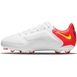 Pantofi de fotbal Nike Legend 9 Pro Fg Jr DA1335 176 alb, ed alb