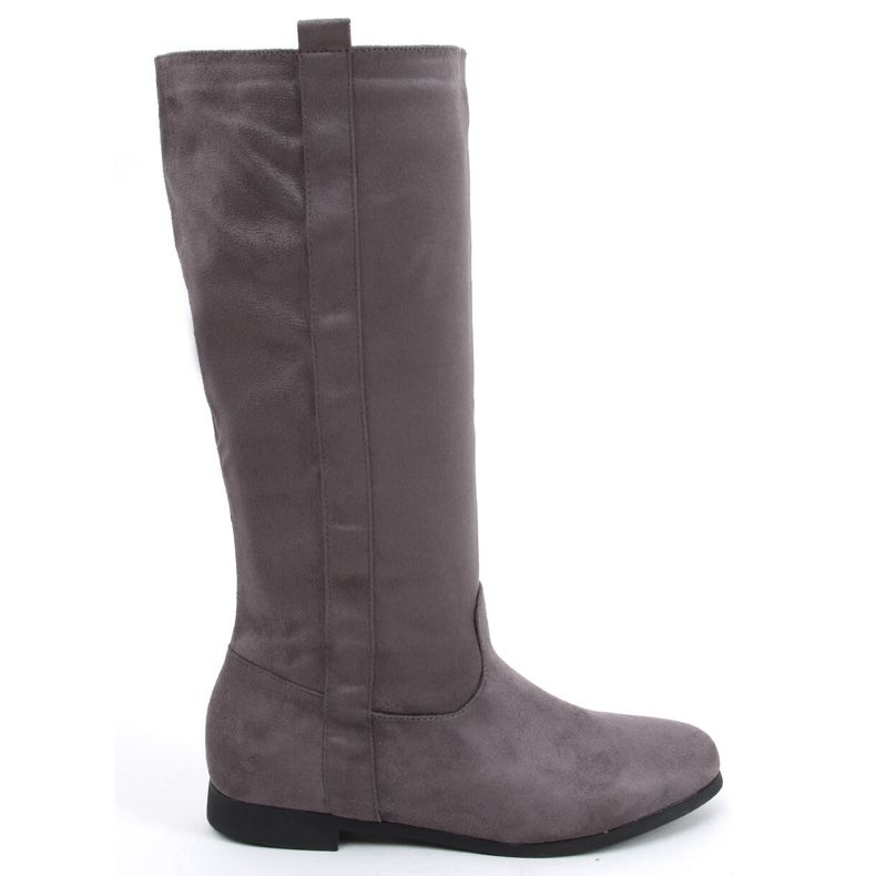 Cizme plate Flatty Grey gri Cizme plate Flatty Grey gri