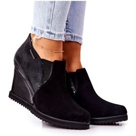 Cizme Pe Model Animal Monnari 0990-020 Negru