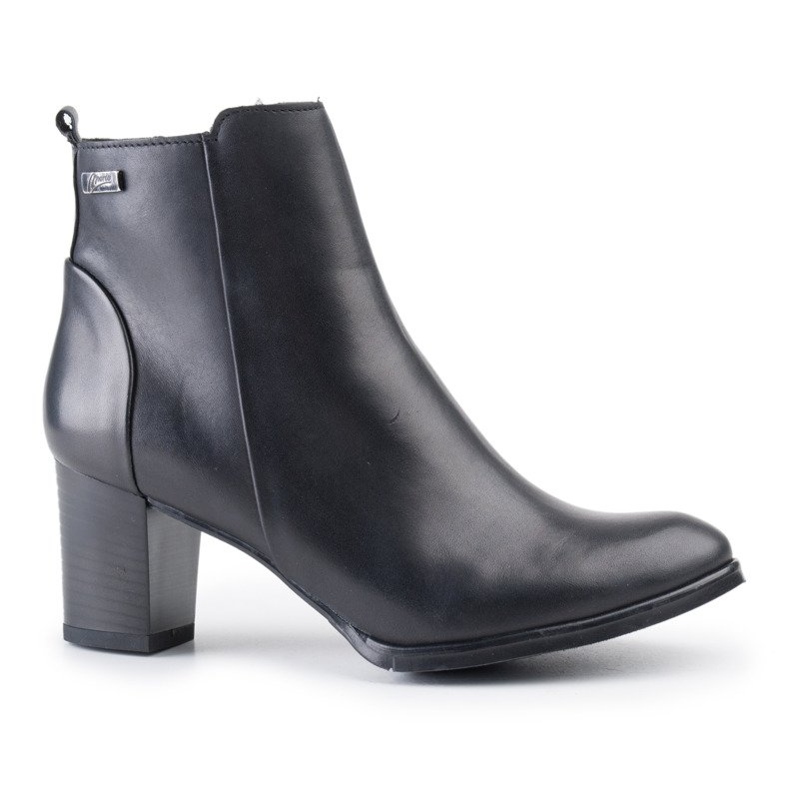 Marco Shoes Cizme din piele 0599B-001-4 negru