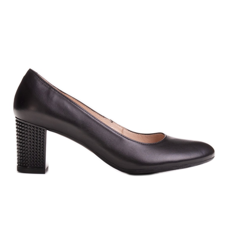 Marco Shoes Pantofi negri 1170P cu toc 3D negru