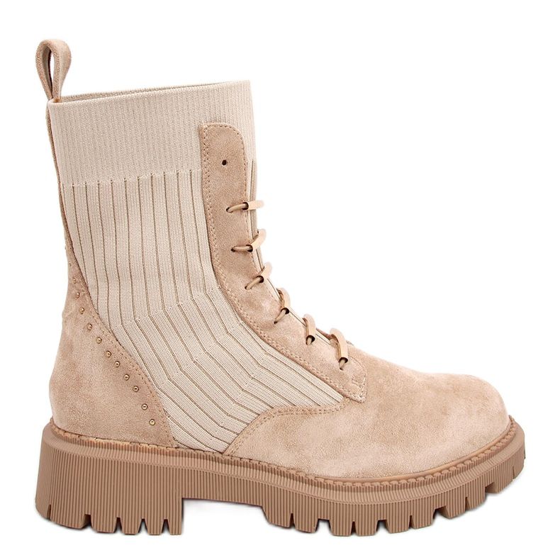 Muncitori cu șosete de sus Rio Khaki bej kaki Muncitori cu șosete de sus Rio Khaki bej kaki