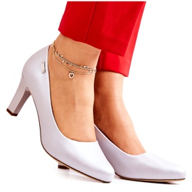 Pompe de damă Sergio Leone Silver Pearl Orsola argint