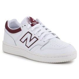 Pantofi New Balance BB480LDB alb