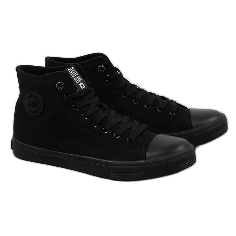 Pantofi sport înalți Big Star M FF174550 negri negru