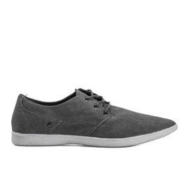Pantofi barbati gri 12M-274 maro
