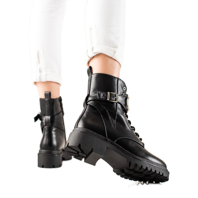 Diamantique Muncitori Eleganti Cu Ornament negru