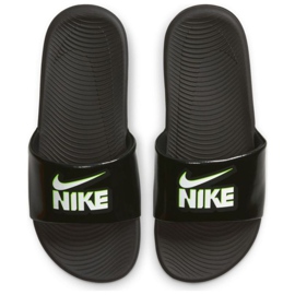 Papuci Nike Kawa Slide Jr DD3242 001 negru