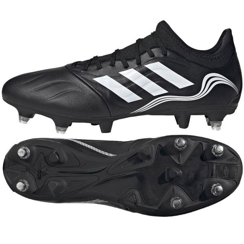 Ghete de fotbal Adidas Copa Sense.3 Sg M GZ6383 negru negru Ghete de fotbal Adidas Copa Sense.3 Sg M GZ6383 negru negru