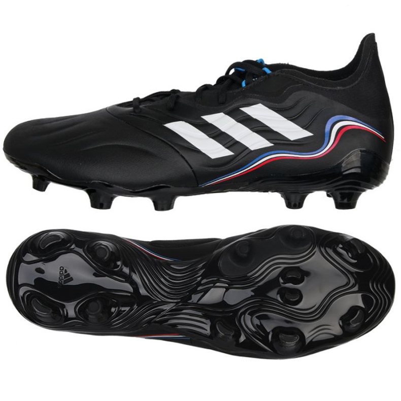 Ghete de fotbal Adidas Copa Sense.2 Fg M GV9047 negru negru Ghete de fotbal Adidas Copa Sense.2 Fg M GV9047 negru negru