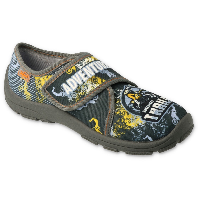 Pantofi copii Befado 974Y436 kaki multicolor