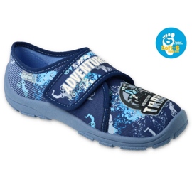 Pantofi copii Befado 974Y435 albastru marin multicolor