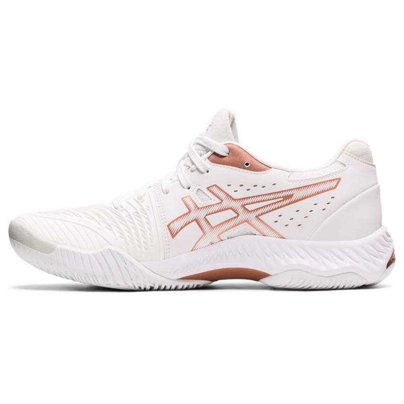 Pantofi de volei Asics Netburner Ballistic Ff 2 W 1052A033 102 alb alb