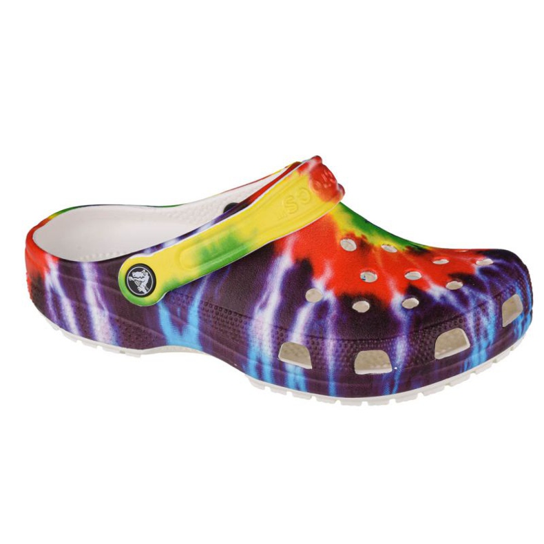 Crocs Classic Tie-Dye Graphic Clog W 205453-90H roșu Crocs Classic Tie-Dye Graphic Clog W 205453-90H roșu
