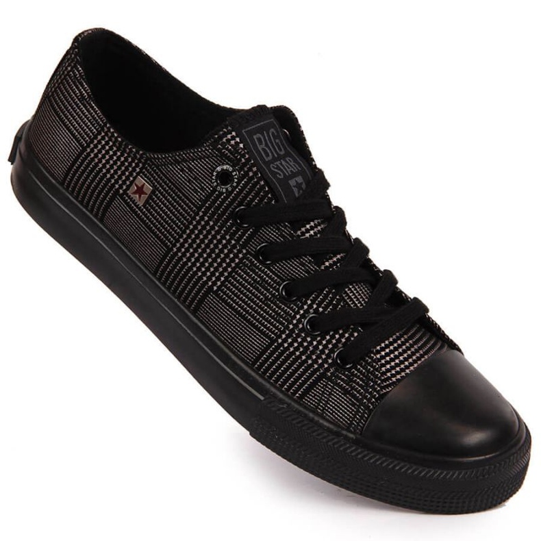 Tenisi low-top Big Star W JJ274100 negri negru