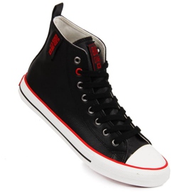 Tenisi înalți Big Star W JJ274131 negri negru Tenisi înalți Big Star W JJ274131 negri negru