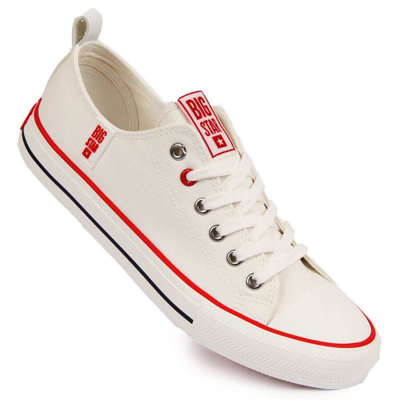 Tenisi low-top Big Star W JJ274123 alb
