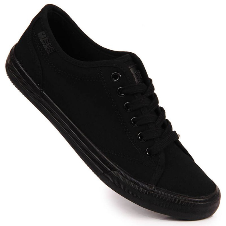Tenisi low-top Big Star W JJ274066 negri negru