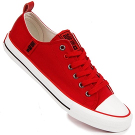 Tenisi low-top Big Star W JJ274124 roșu roşu