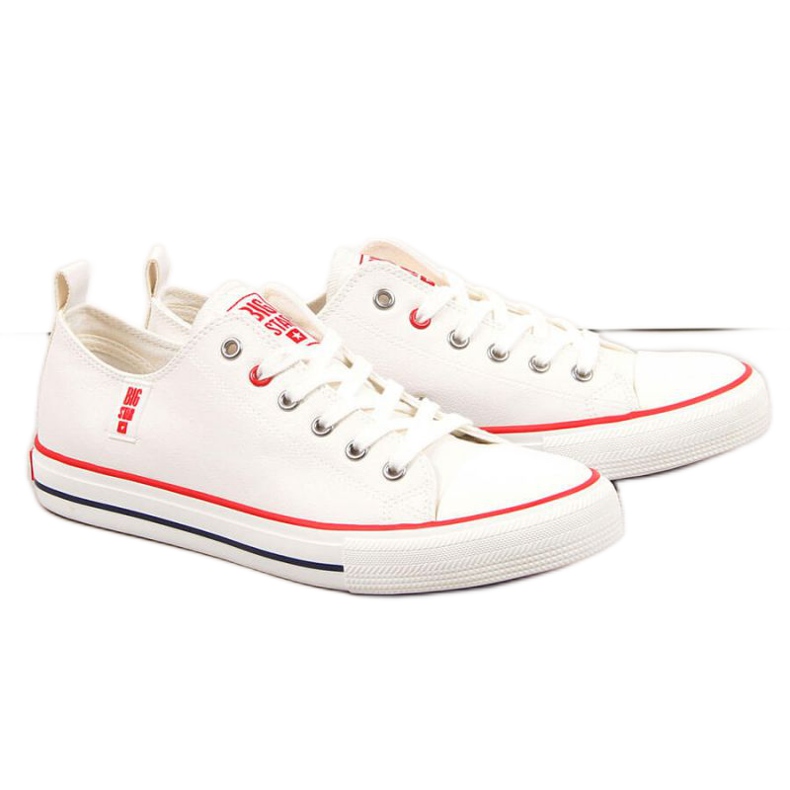 Tenisi low-top Big Star M JJ174069 alb