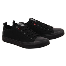 Tenisi low-top Big Star M JJ174003 negri negru