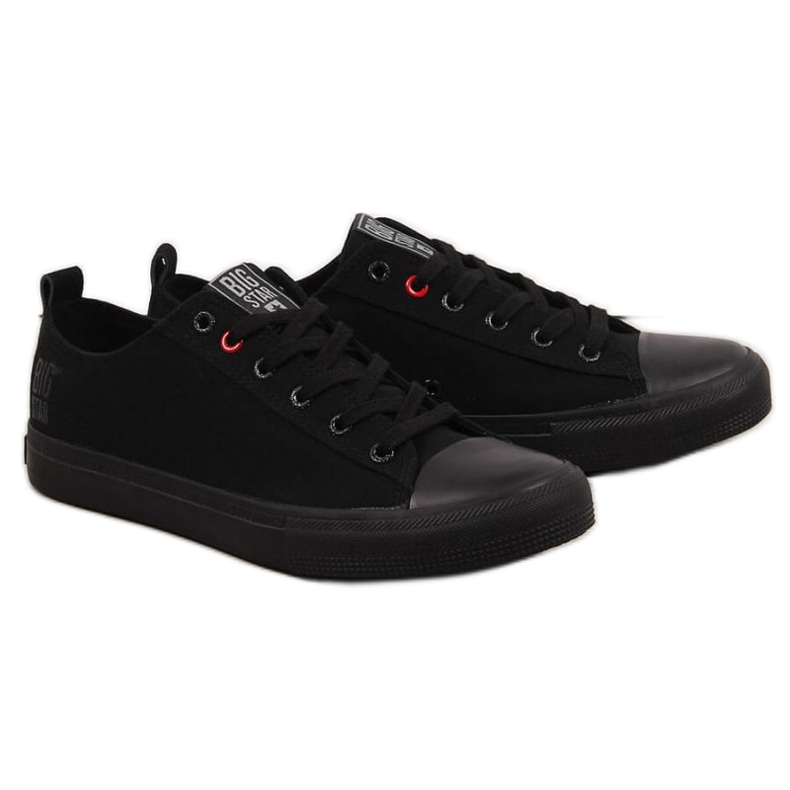 Tenisi low-top Big Star M JJ174003 negri negru