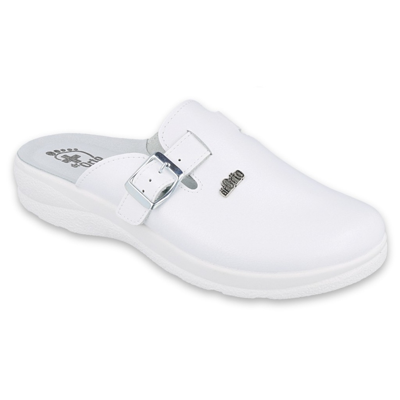Dr. Flip-flops pentru bărbați Orto Befado 157M103 alb