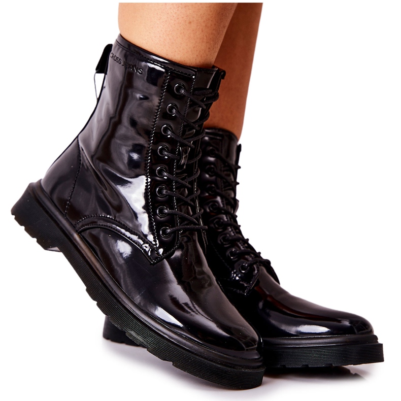 Cizme pentru femei Cross Jeans Black GG2R4023 negru Cizme pentru femei Cross Jeans Black GG2R4023 negru