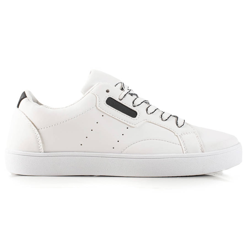 TRENDI Pantofi Sport Ușori Din Piele Ecologică alb negru