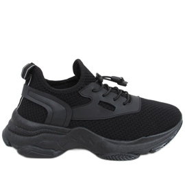 Adidasi Gymo All Black negru