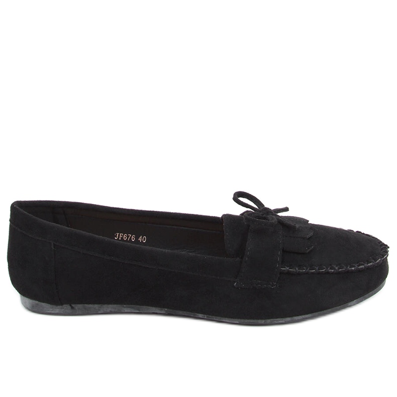 Mocasini Quest Black pentru dama negru