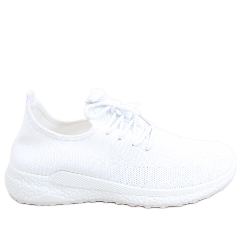 Querro White sosete pantofi sport alb