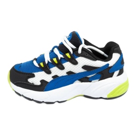 Puma Cell Alien Jr 370603 01 negru albastru verde