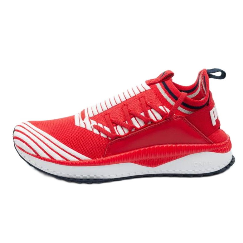 Puma Tsugi Jun Sport Strip M 367519 03 alb roșu