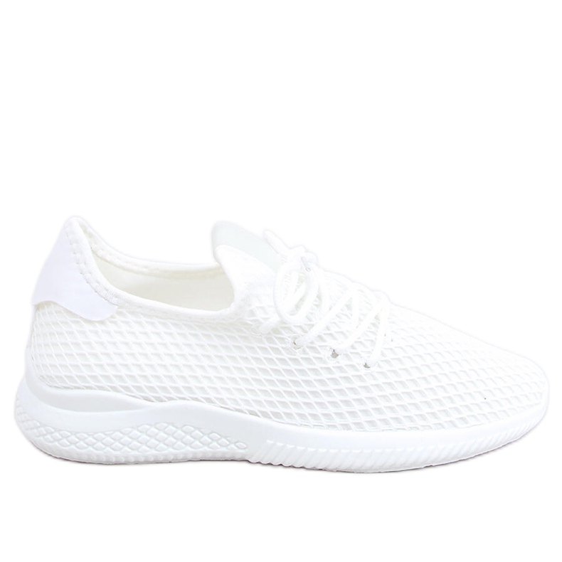 Utto White sosete pantofi sport alb